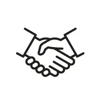 Man sieht die Hände zweier Personen, die sich die Hand geben.