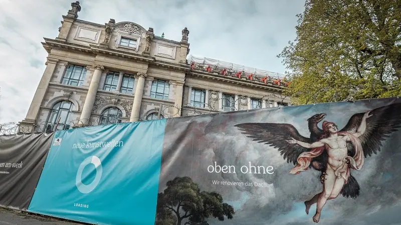 Die Dachsanierung des Landesmuseum Hannovers ist Denkmalschutz der Superlative