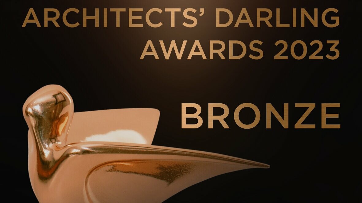 Signet in Bronze des Architects' Darling® Awards 2023.