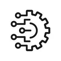 Clipart Zahnrad das für technische Entwicklung und Innovation steht 