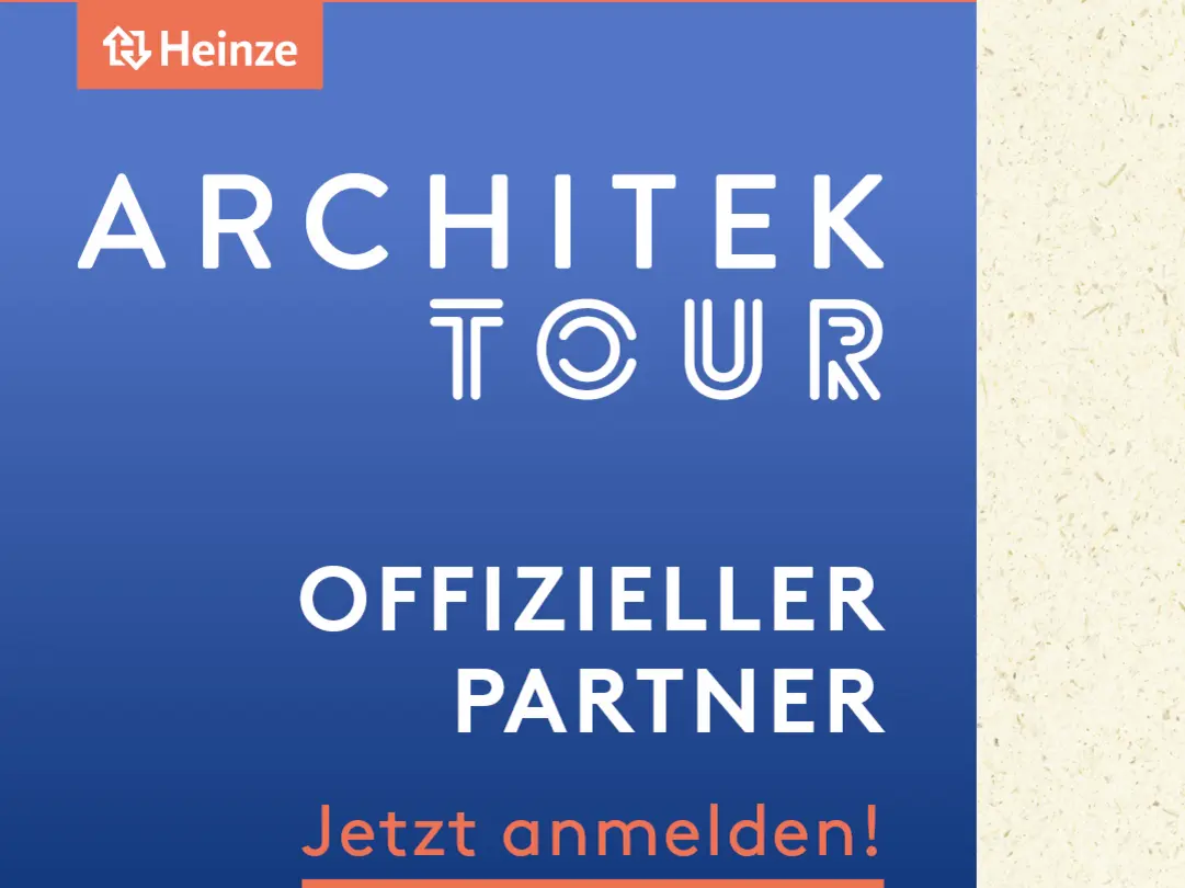 Besuchen Sie uns auf der Heinze ArchitekTOUR 2023 an drei inspirierenden Standorten