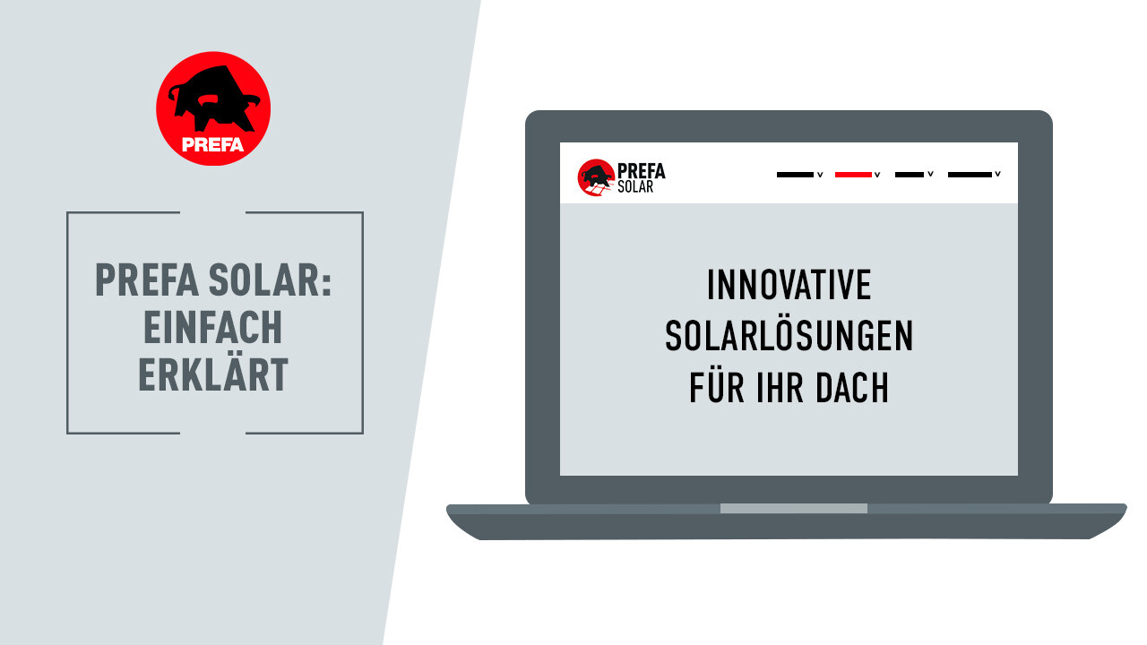 Video aus der PREFA Solar Serie: Innovative Solarlösungen für Ihr Dach