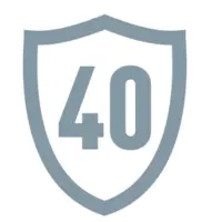 Garantiert 40 Jahre Materialgarantie