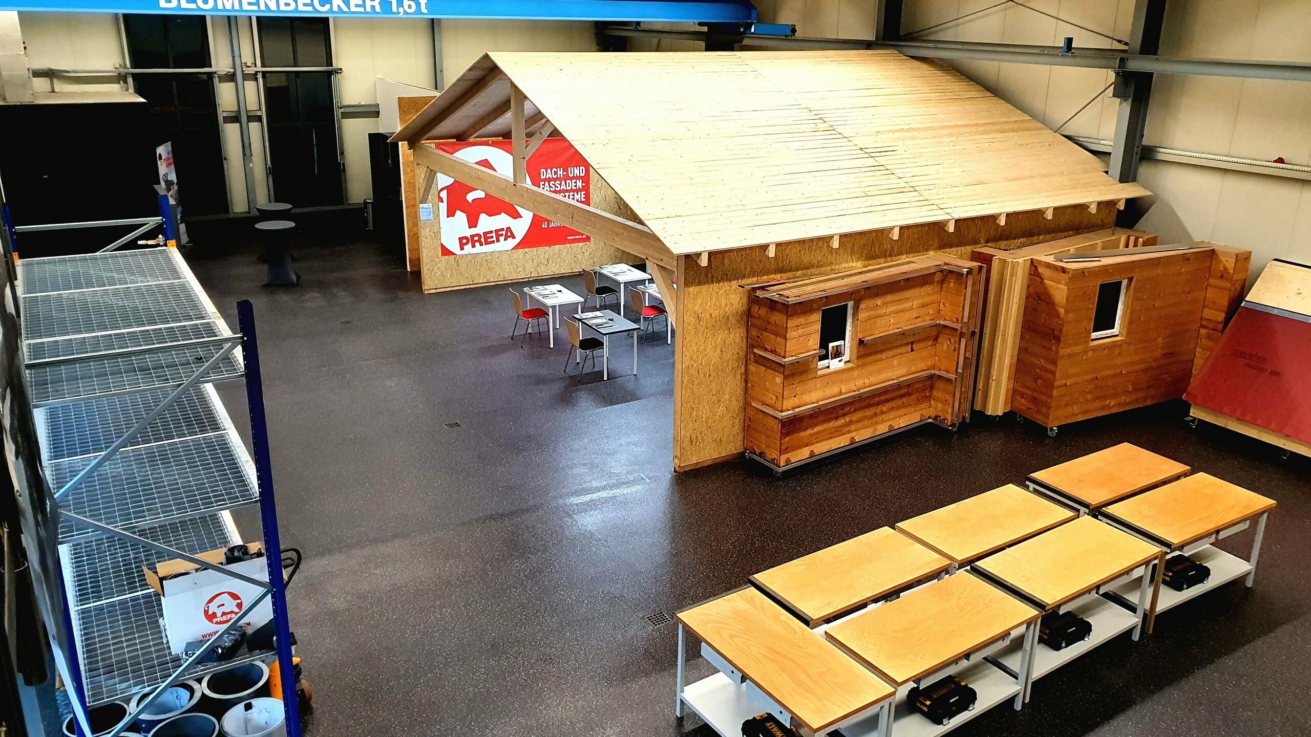 Das PREFA Klassenzimmer in der Academy Hamburg