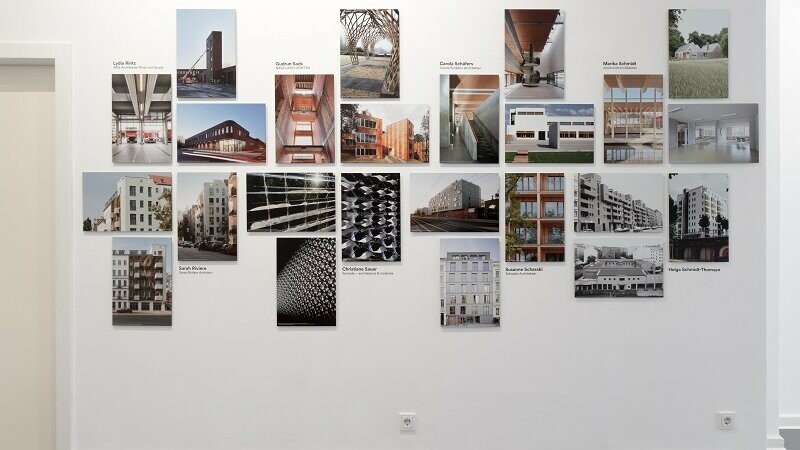 Die Auststellung "Women in Architecture BDA" zeigt die bedeutungsvollen Arbeiten von Architektinnen