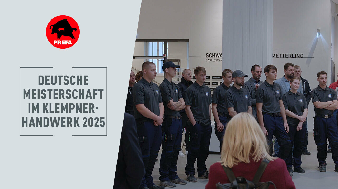 Thumbnail zum Video von der Deutschen Meisterschaft im Klempnerhandwerk 2025