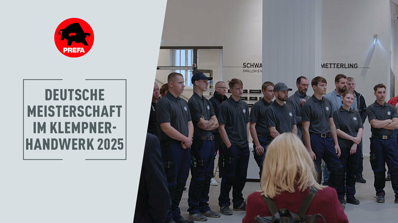 Thumbnail zum Video von der Deutschen Meisterschaft im Klempnerhandwerk 2025