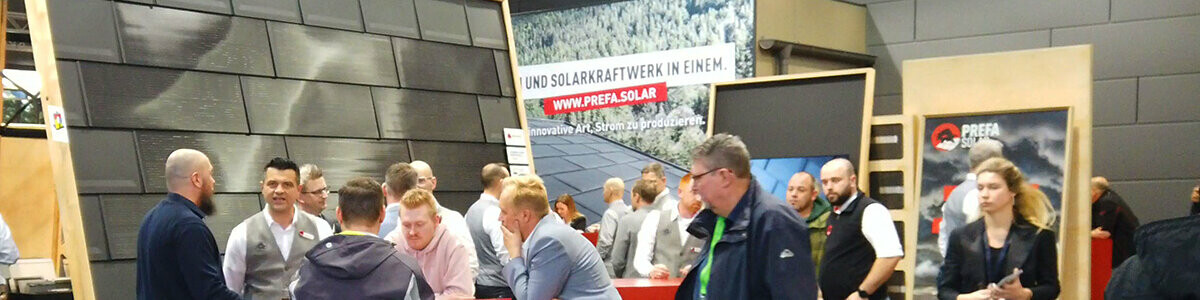 Den PREFA Stand auf der Bau 2023 finden Sie in Halle A3 Stand 311 und 411