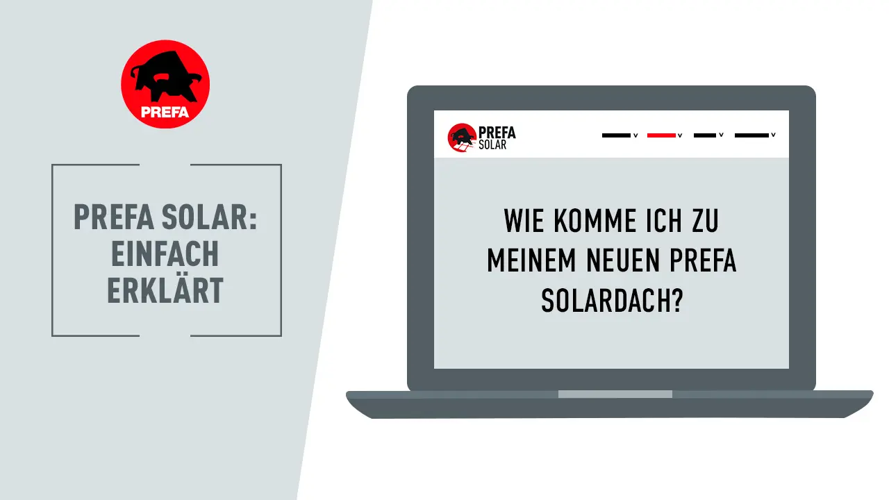 Video aus der PREFA Solar Serie: Wie komme ich zu meinem neuen PREFA Solardach?