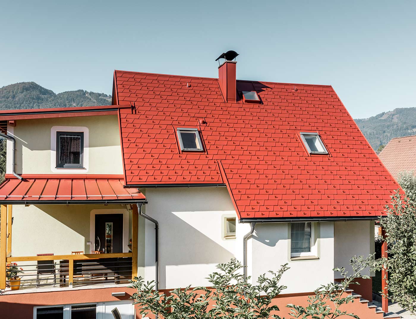 Dachschindel Ds 19 Innovatives Dachsystem Prefa