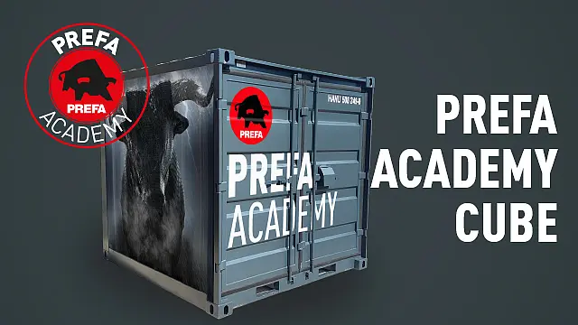PREFA ACADEMY CUBE "ON TOUR"